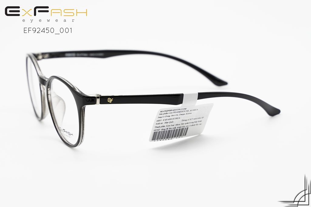 Gọng Kính Nhựa ExFash EF92450 001 - Hình 4