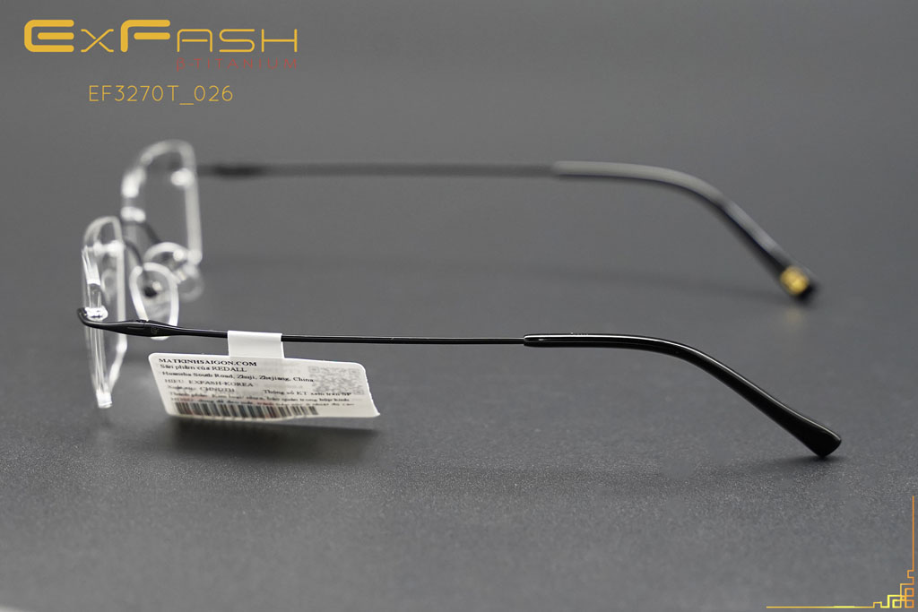 Gọng Kính Khoan Exfash EF32270T 026 - Hình 6
