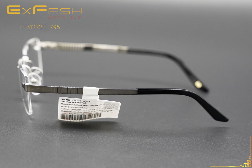 Gọng Kính Khoan Exfash EF31275T 905 - Hình 6