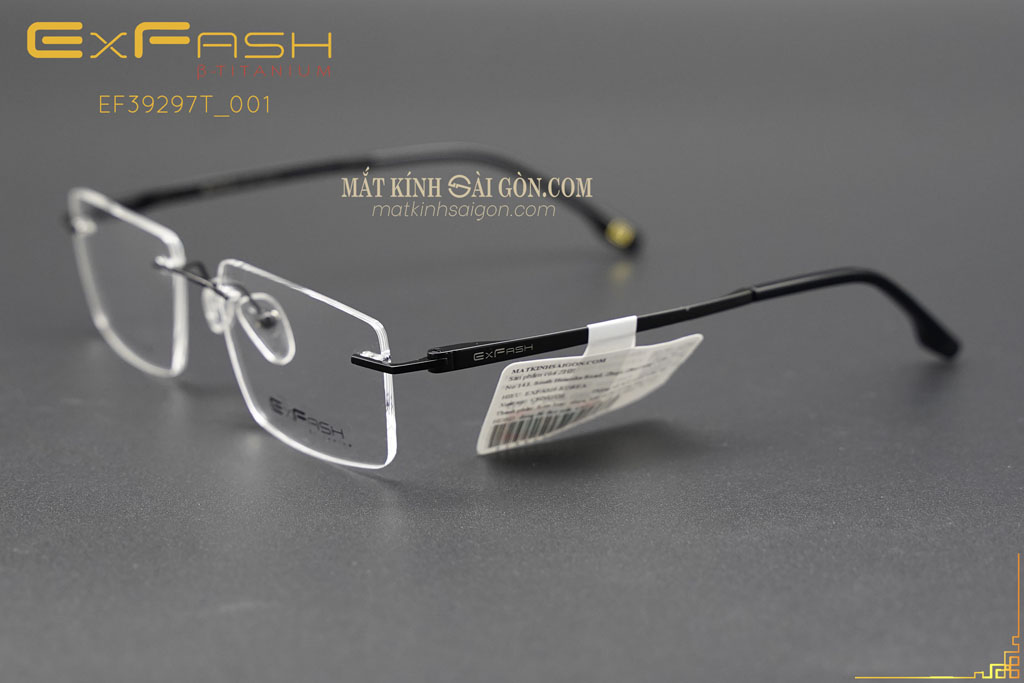 Gọng Kính Khoan Exfash EF39297T 001 - Hình 5