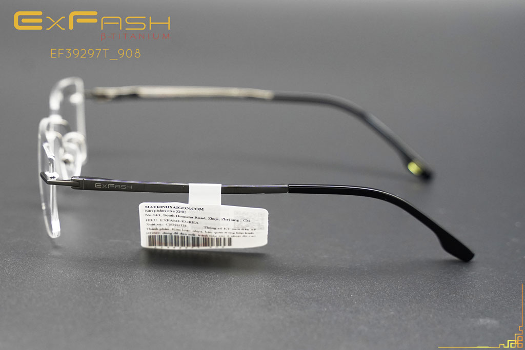 Gọng Kính Khoan Exfash EF39297T 908 - Hình 6