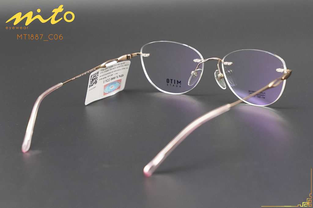 Gọng Kính Khoan MITO MT1887 C06 - Hình 4