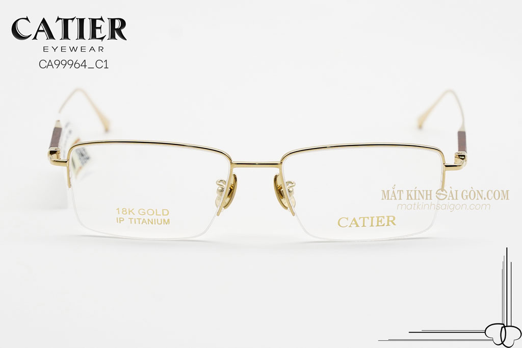 Gọng Kính Titanium Catier CA99964 C1 - Hình 3