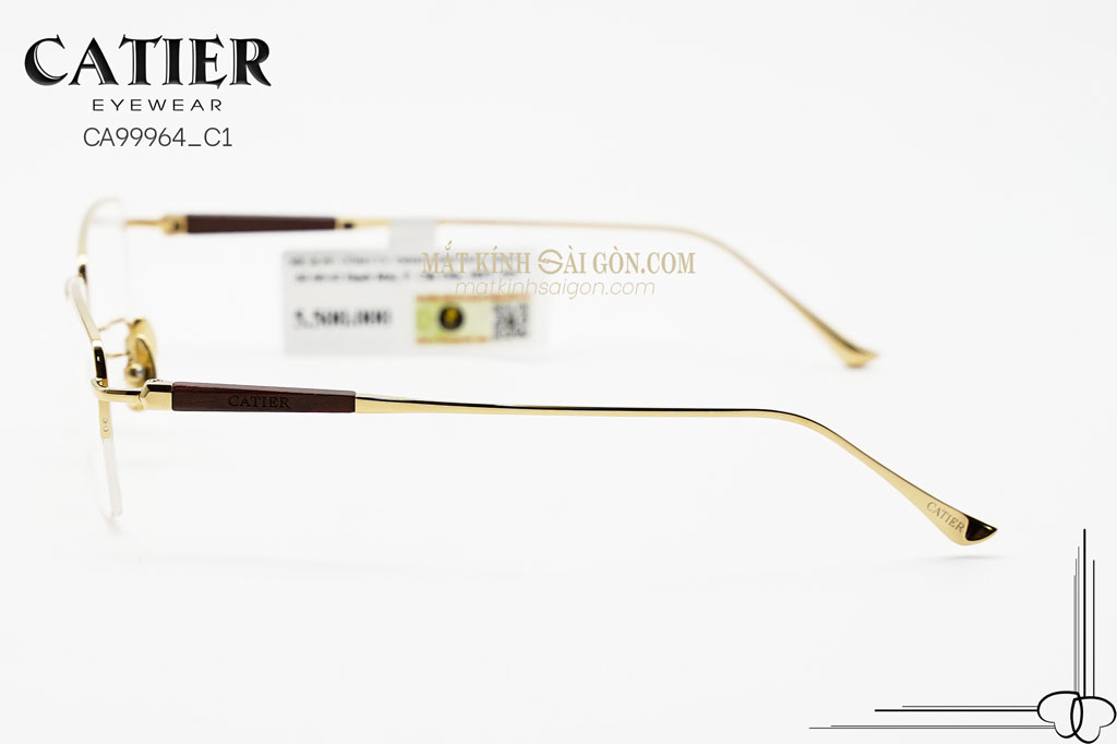 Gọng Kính Titanium Catier CA99964 C1 - Hình 7