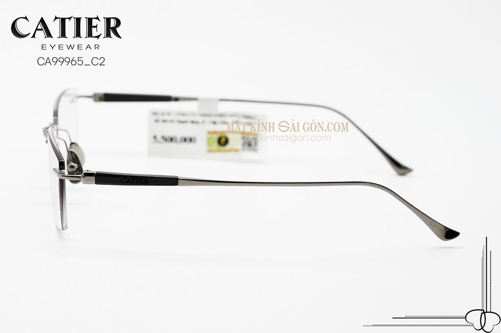 Gọng Kính Titanium Catier CA99965 C2 - Hình 7