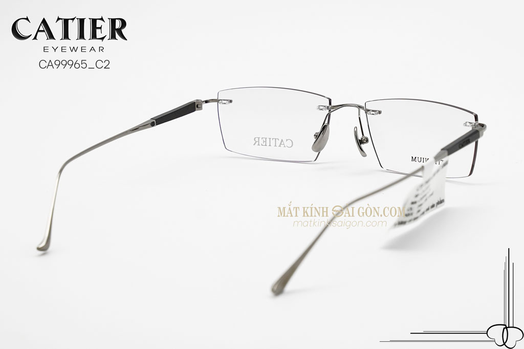 Gọng Kính Titanium Catier CA99965 C2 - Hình 5