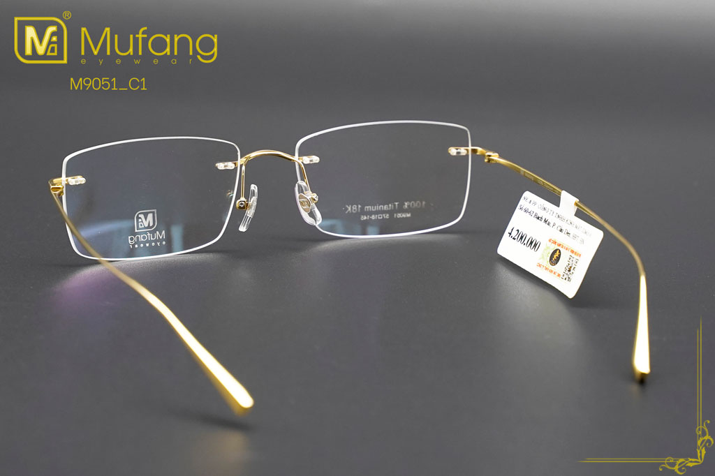 Gọng Kính Titanium Mufang M9051 C1 - Hình 4