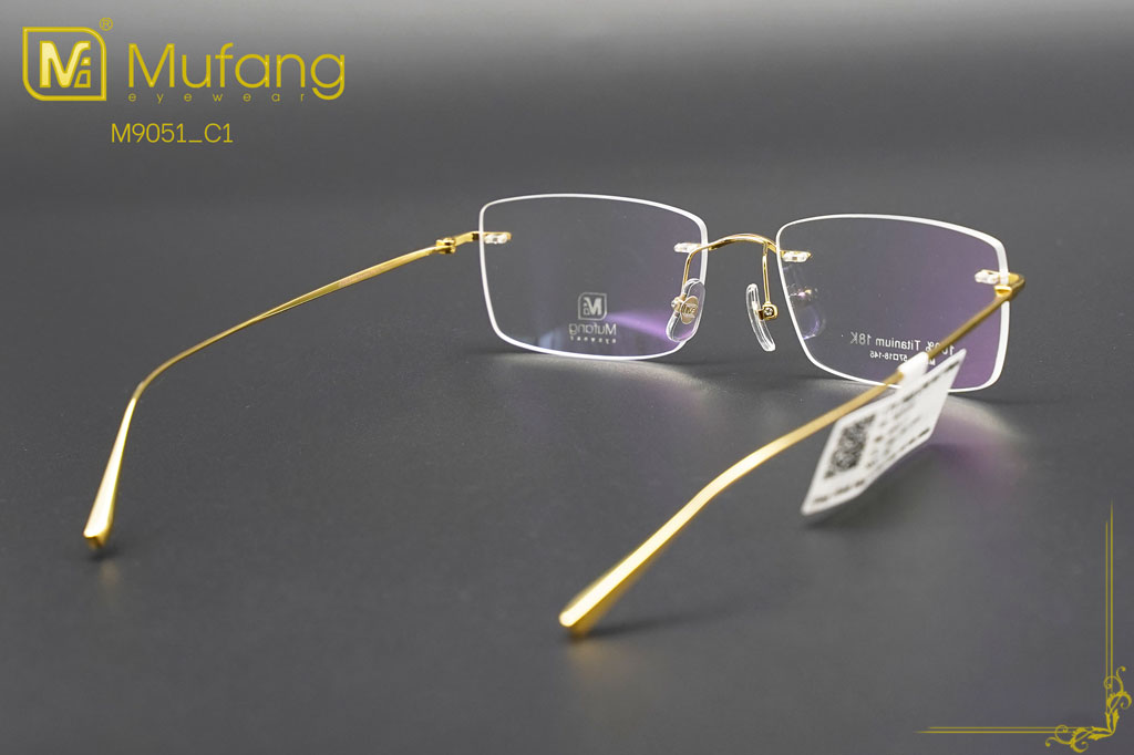 Gọng Kính Titanium Mufang M9051 C1 - Hình 3