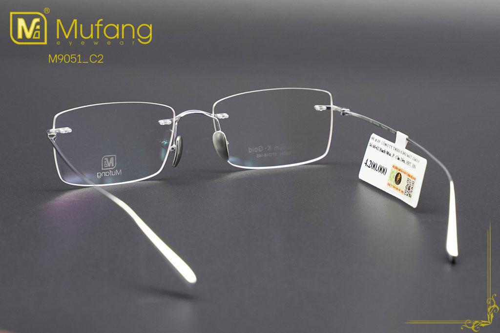 Gọng Kính Titanium Mufang M9051 C2 - Hình 3