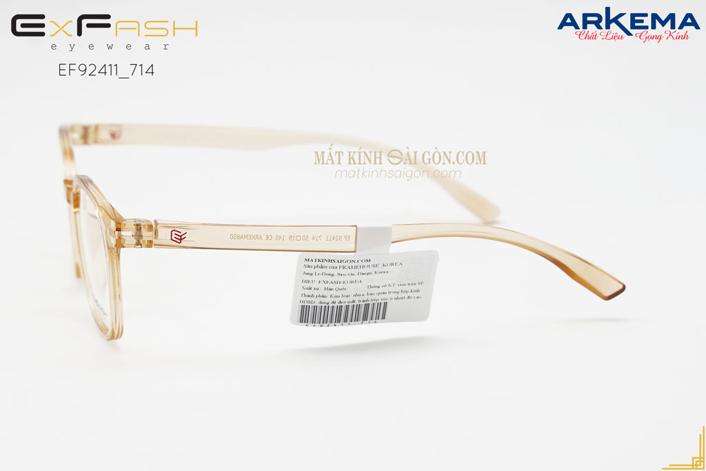 Gọng Kính Nhựa ExFash EF92411 714 - Hình 6