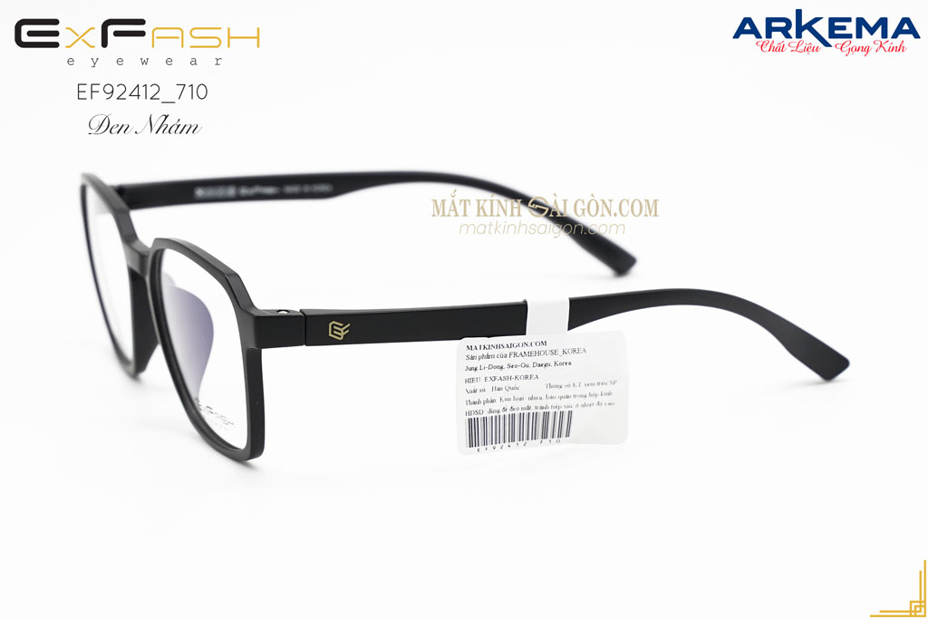 Gọng Kính Nhựa ExFash EF92412 710 - Hình 5