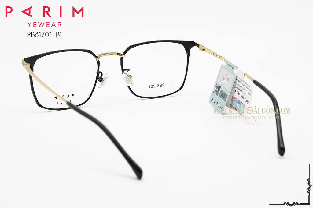 Gọng Kính Parim PB81701 B1 - Hình 3