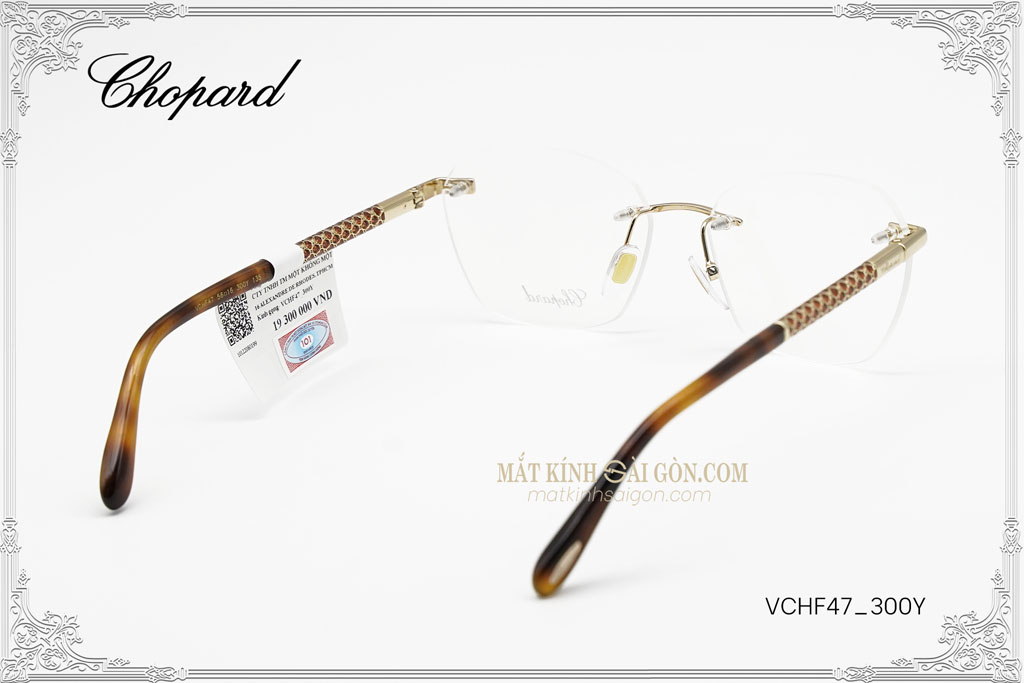 Gọng Kính Chopard VCHF47 300Y - Hình 5