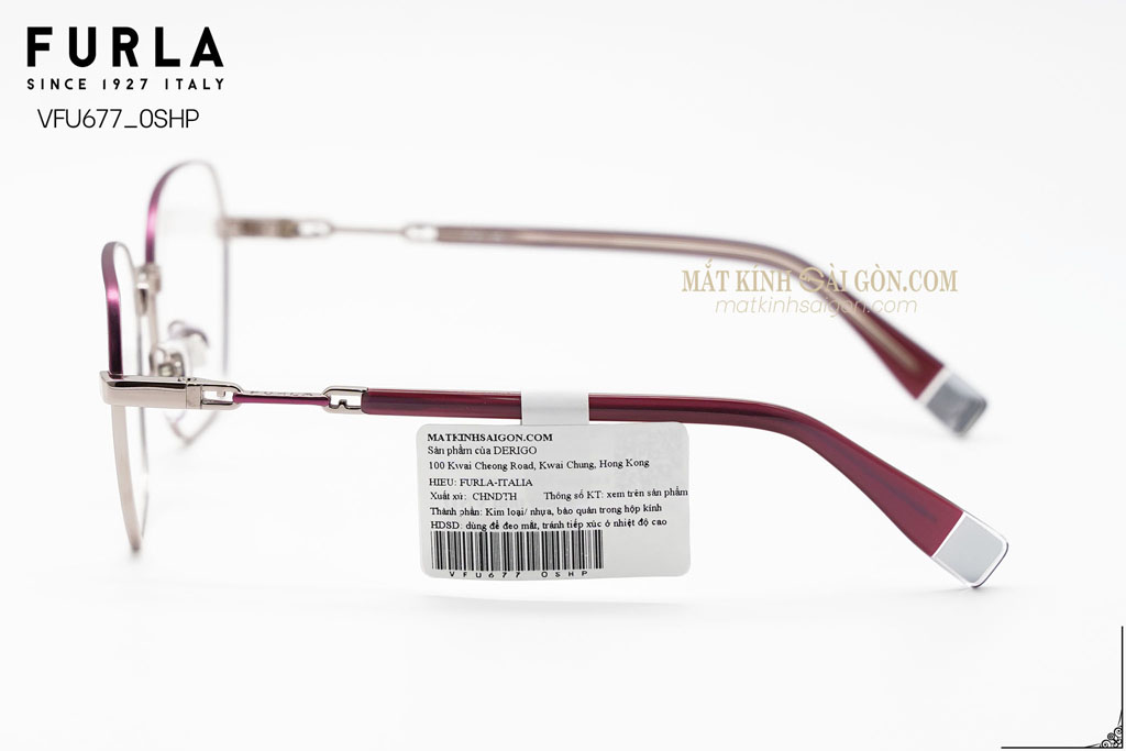 Gọng Kính Furla VFU677 0SHP - Hình 8