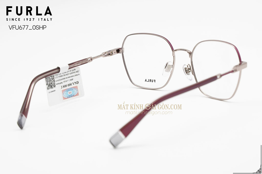 Gọng Kính Furla VFU677 0SHP - Hình 4
