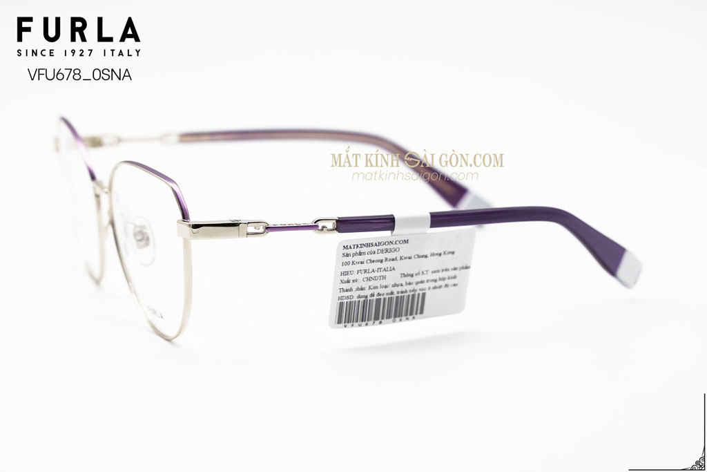 Gọng Kính Furla VFU678 0SNA - Hình 6