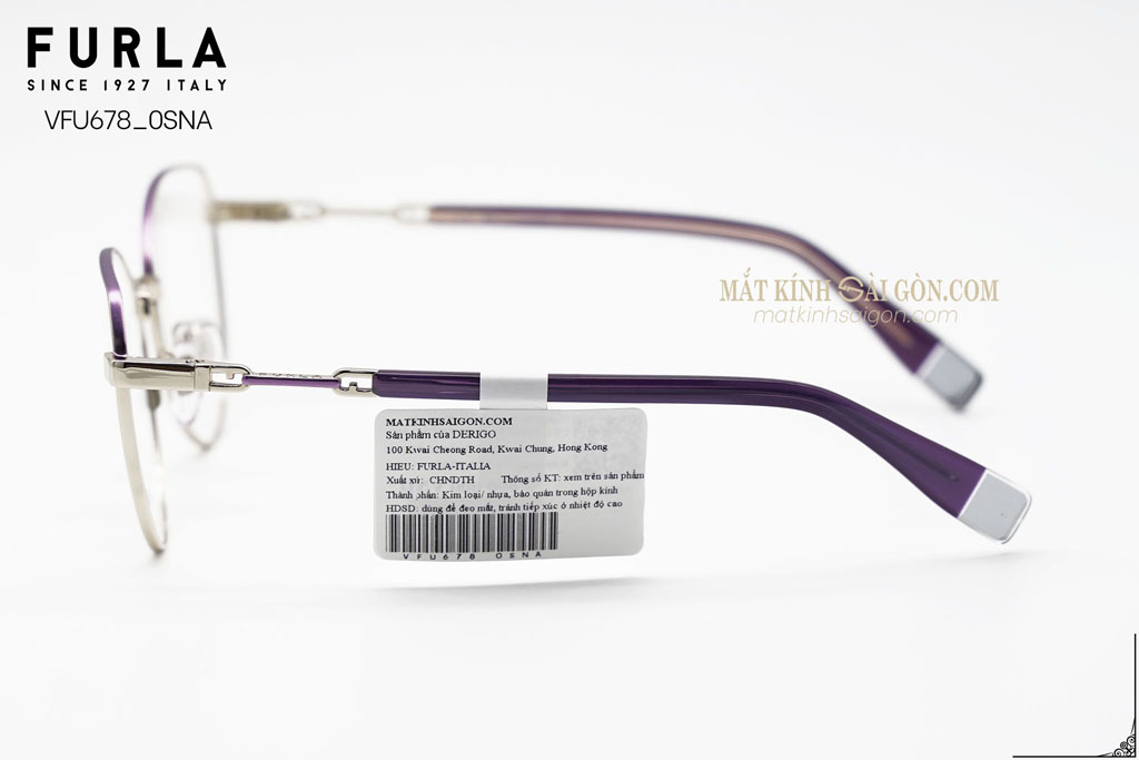 Gọng Kính Furla VFU678 0SNA - Hình 7