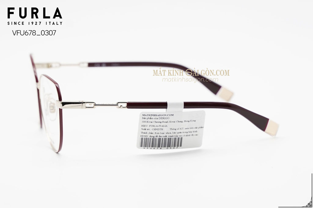Gọng Kính Furla VFU678 0307 - Hình 7