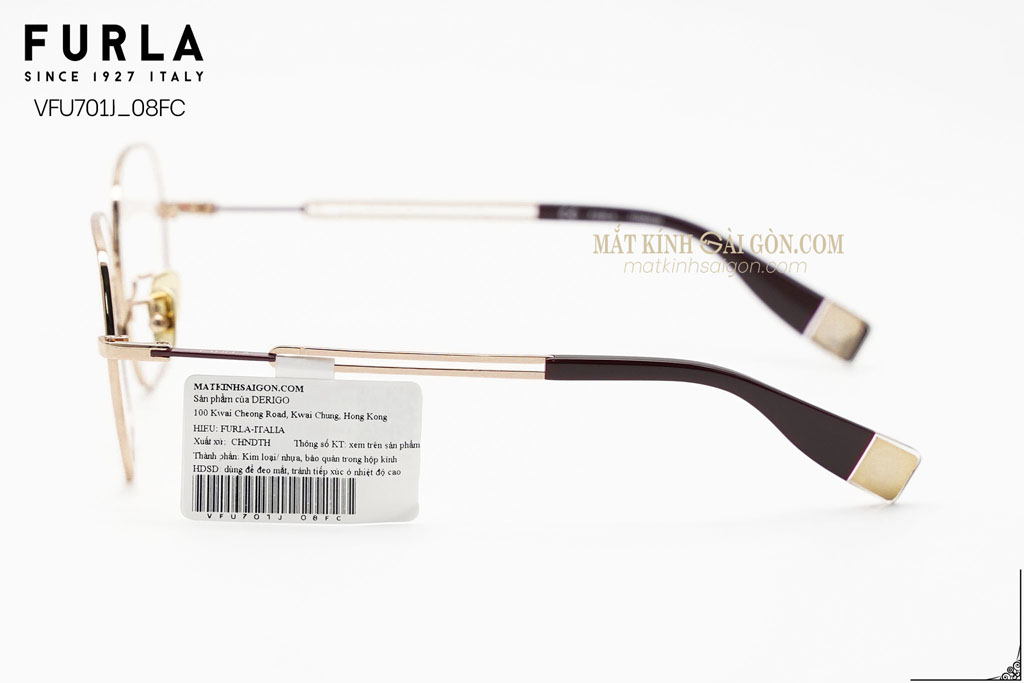 Gọng Kính Furla VFU701J 08FC - Hình 8