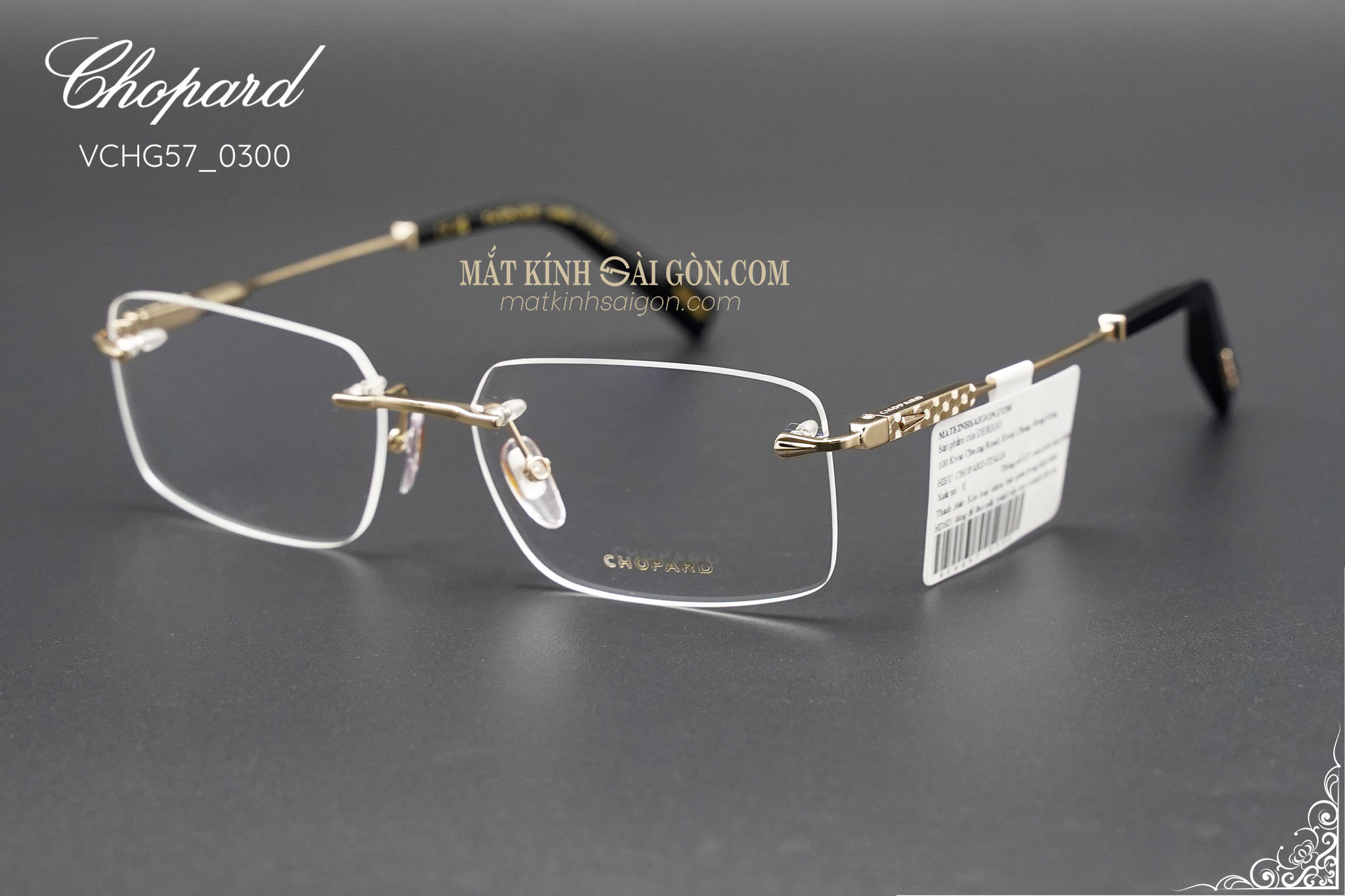 Gọng kính CHOPARD VCHG57 0300 - Hình 6