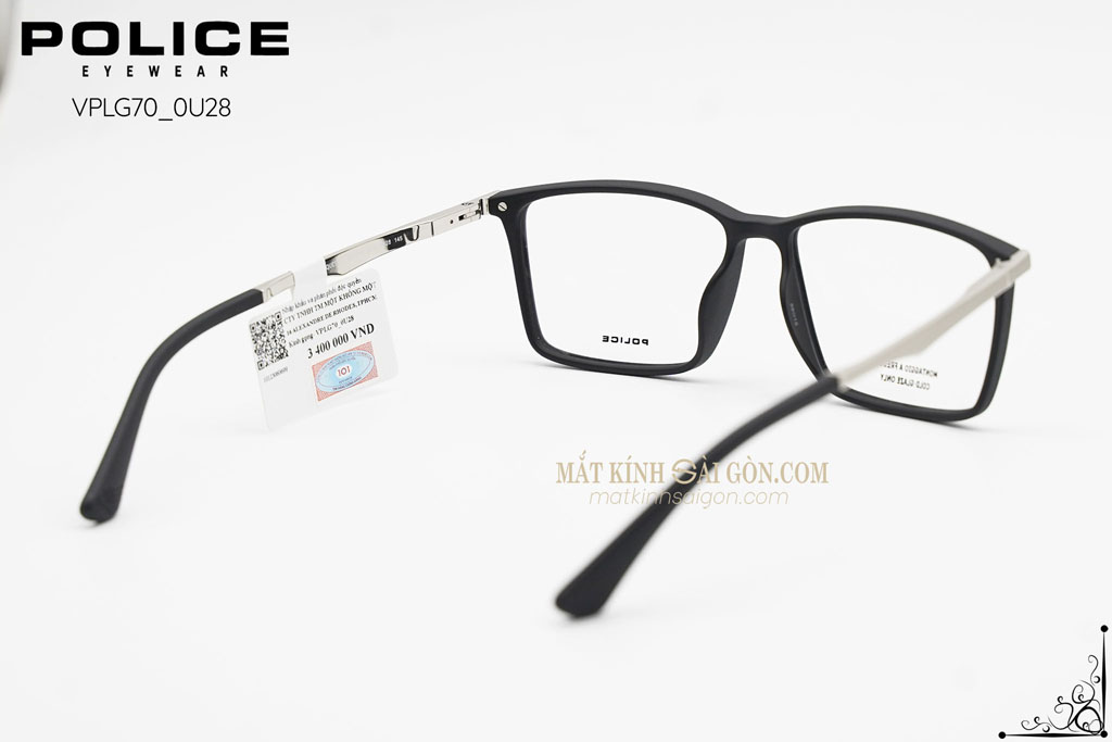 Gọng kính POLICE VPLG70 0U28 - Hình 4