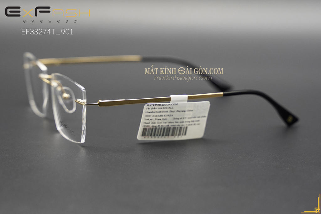 Gọng Kính ExFash EF33274T 901 - Hình 6