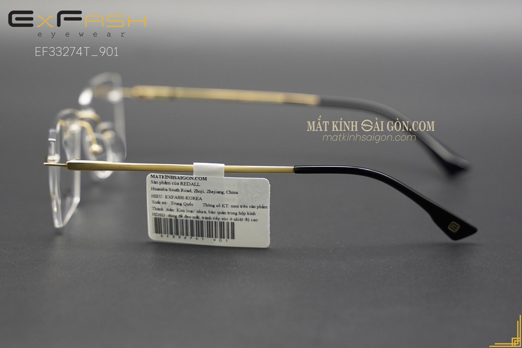 Gọng Kính ExFash EF33274T 901 - Hình 7