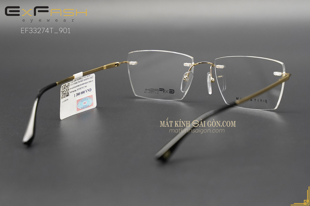 Gọng Kính ExFash EF33274T 901 - Hình 3
