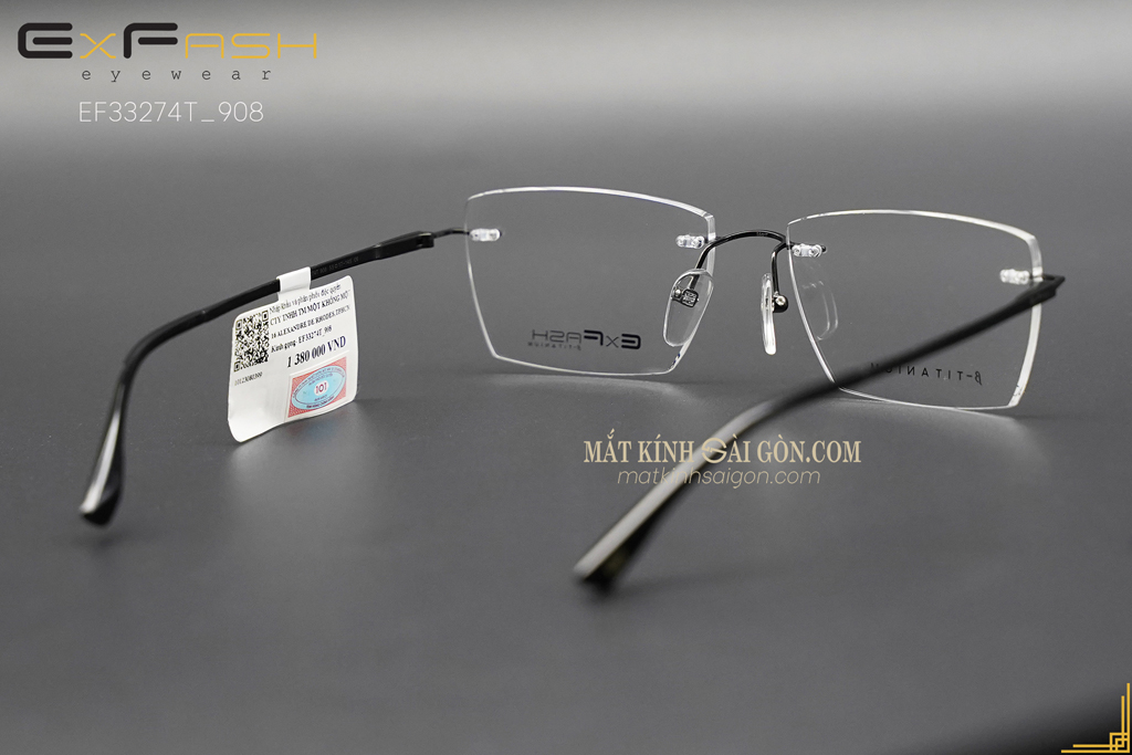 Gọng Kính ExFash EF33274T 908 - Hình 3