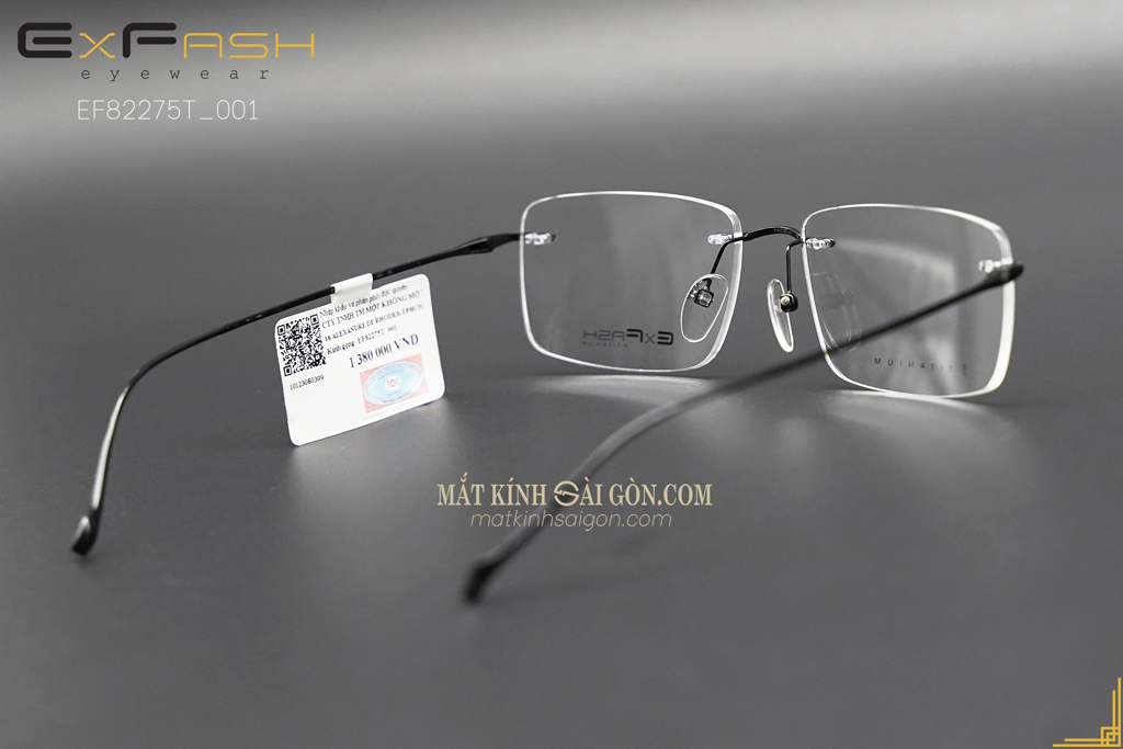 Gọng Kính ExFash EF33275T 001 - Hình 3