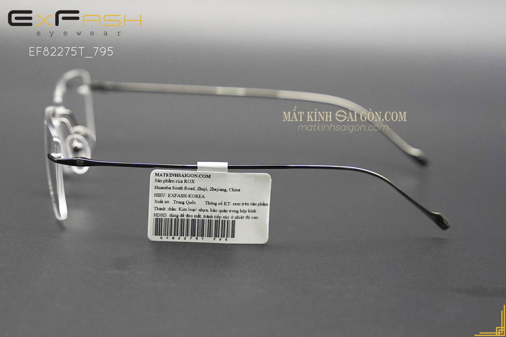 Gọng Kính ExFash EF33275T 795 - Hình 8
