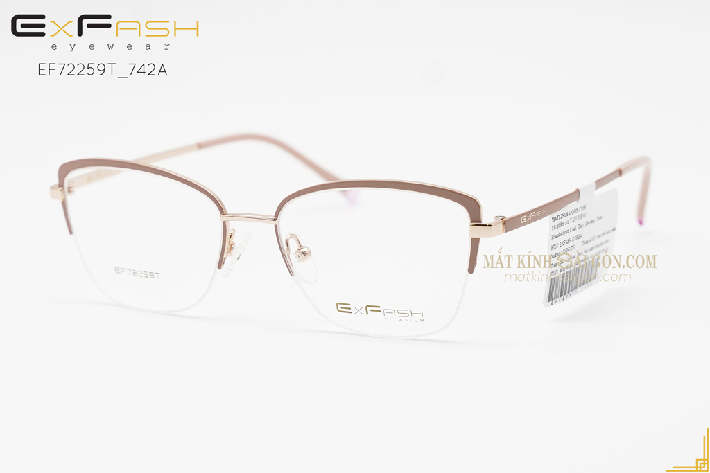 Gọng Kính ExFash EF72259T 742A - Hình 5