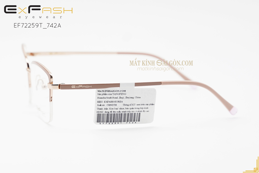 Gọng Kính ExFash EF72259T 742A - Hình 7
