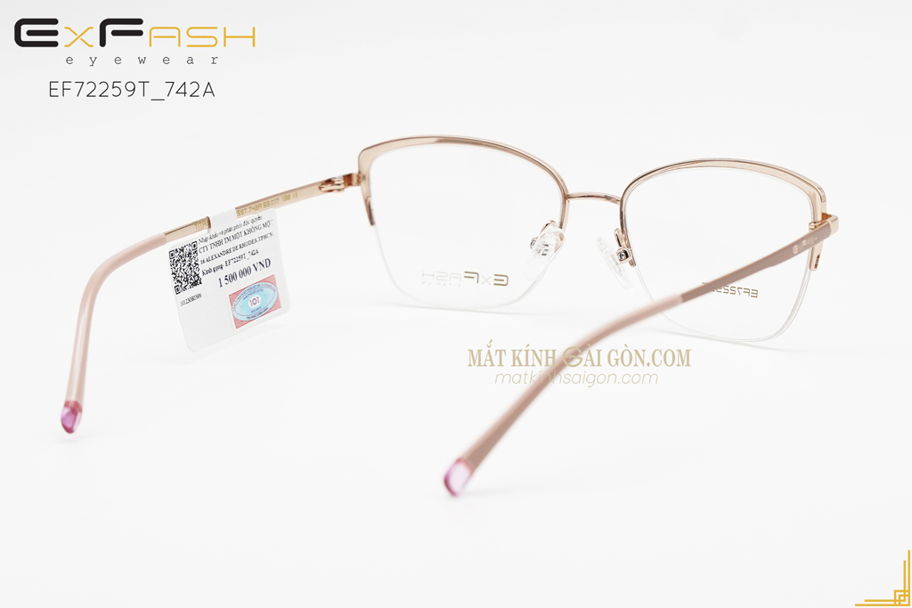 Gọng Kính ExFash EF72259T 742A - Hình 4