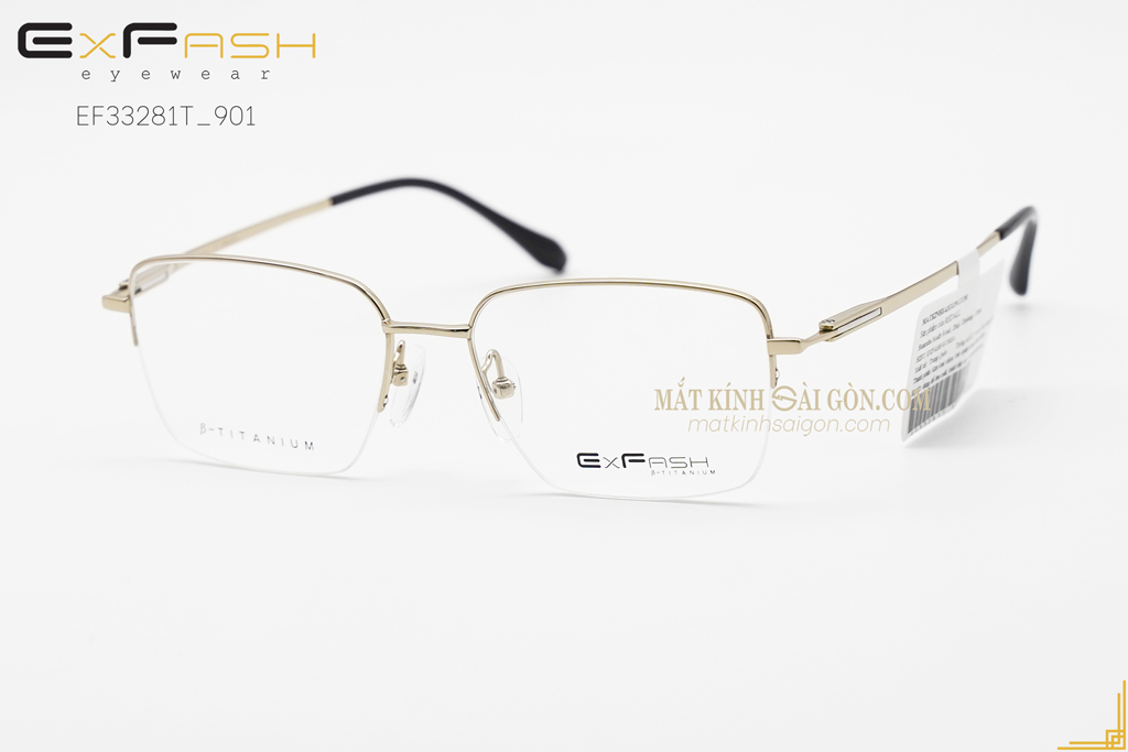 Gọng Kính ExFash EF33281T 901 - Hình 5