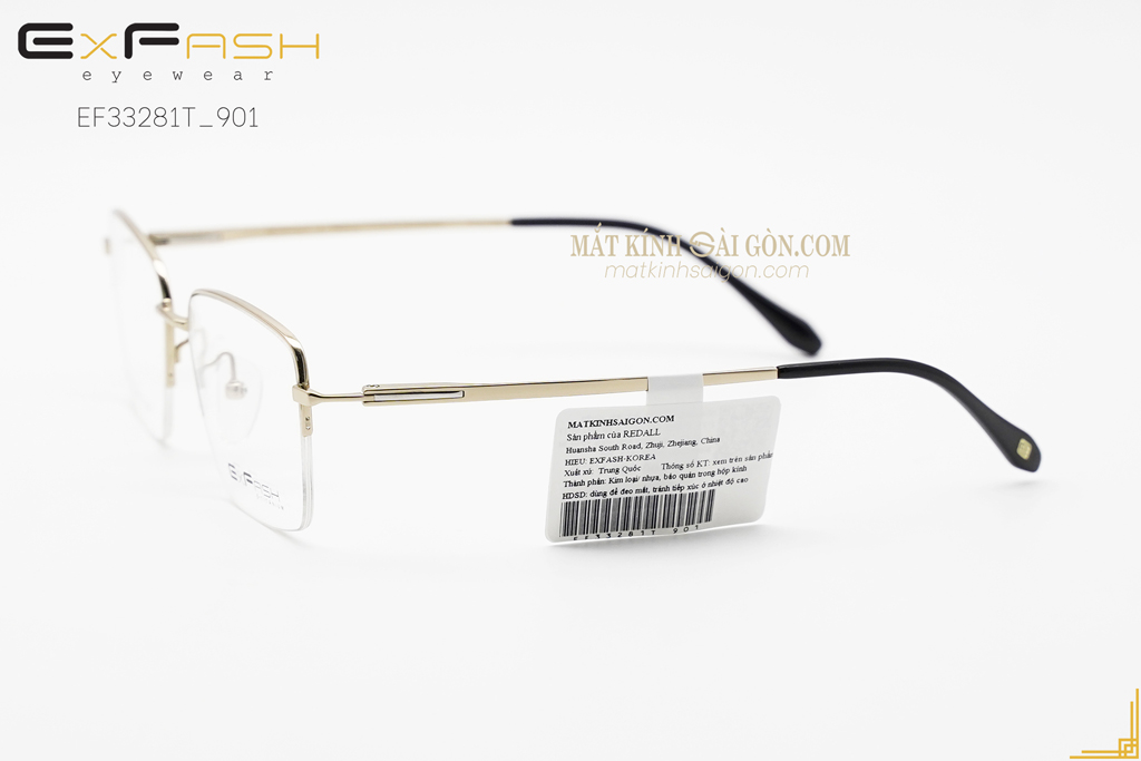 Gọng Kính ExFash EF33281T 901 - Hình 7