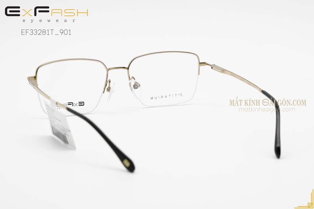 Gọng Kính ExFash EF33281T 901 - Hình 3