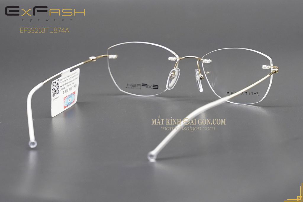 Gọng Kính ExFash EF33218T 874A - Hình 3
