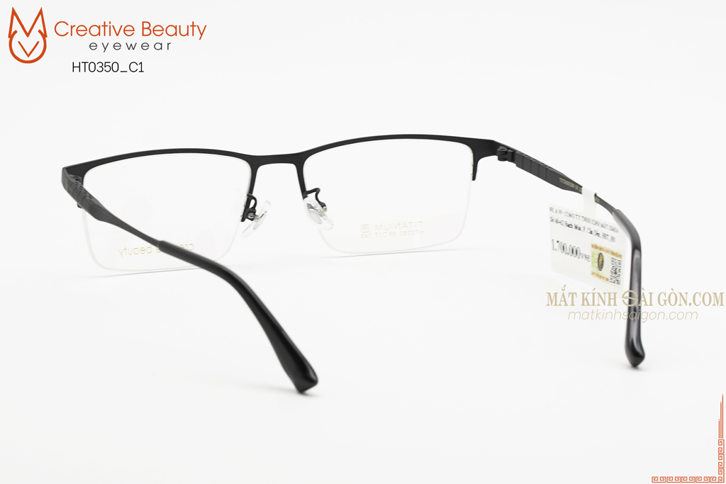 GỌNG KÍNH CREATIVE BEAUTY HT0350 C1 - Hình 4