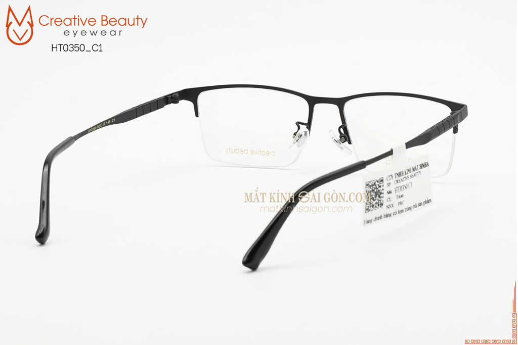GỌNG KÍNH CREATIVE BEAUTY HT0350 C1 - Hình 3