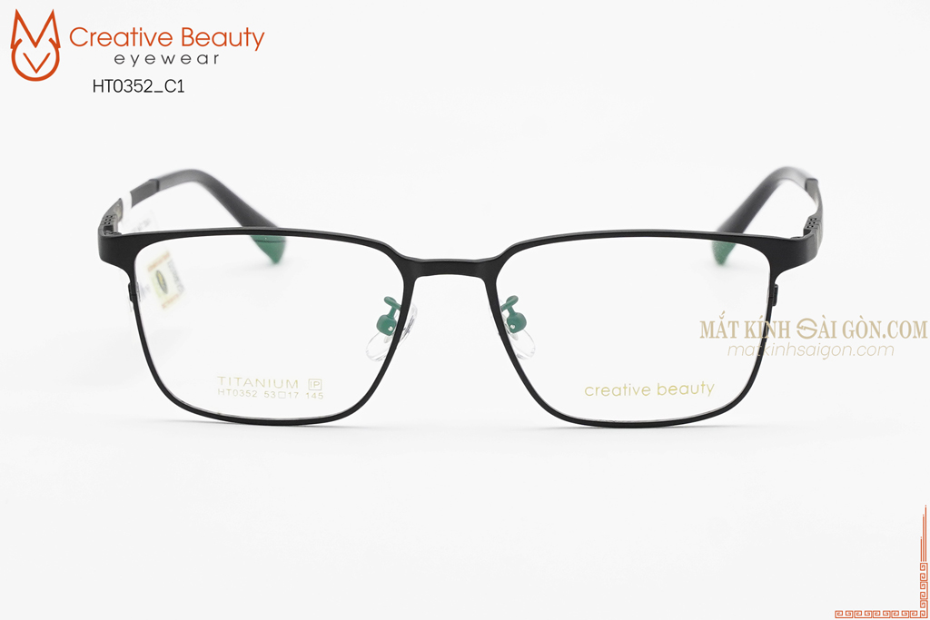 GỌNG KÍNH CREATIVE BEAUTY HT0352 C1 - Hover