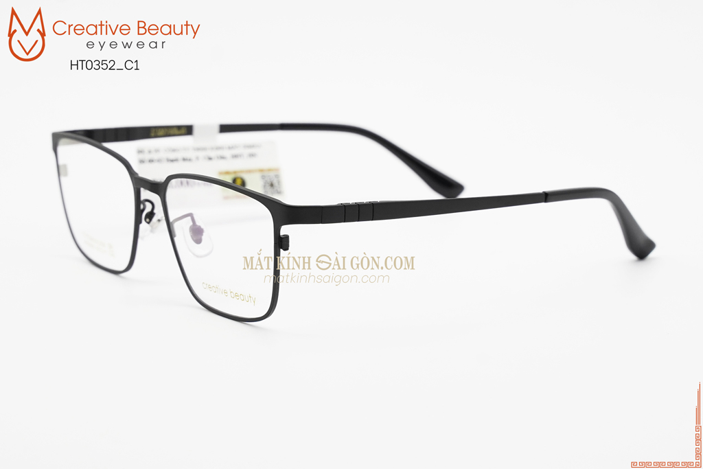 GỌNG KÍNH CREATIVE BEAUTY HT0352 C1 - Hình 6