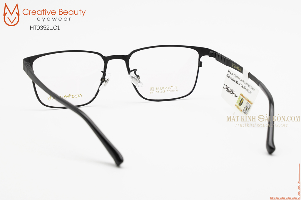 GỌNG KÍNH CREATIVE BEAUTY HT0352 C1 - Hình 3