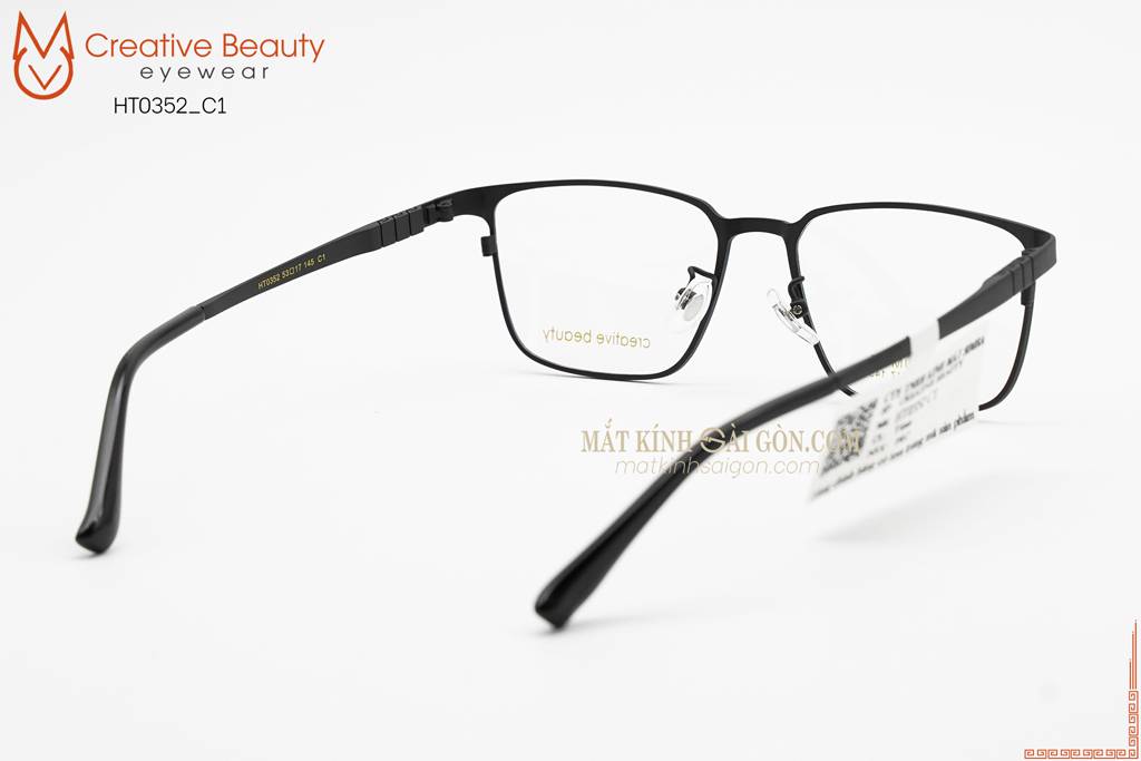 GỌNG KÍNH CREATIVE BEAUTY HT0352 C1 - Hình 4