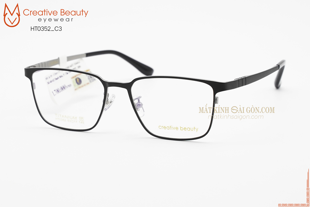 GỌNG KÍNH CREATIVE BEAUTY HT0352 C3 - Hình 5