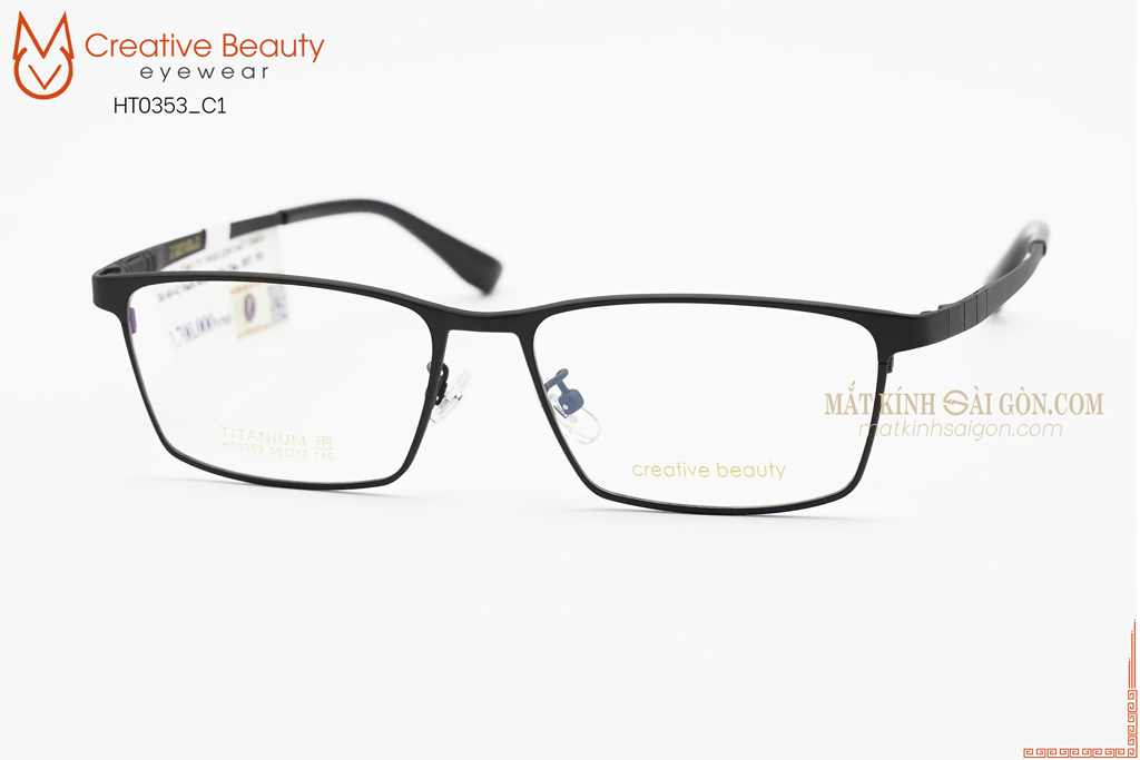 GỌNG KÍNH CREATIVE BEAUTY HT0353 C1 - Hình 5