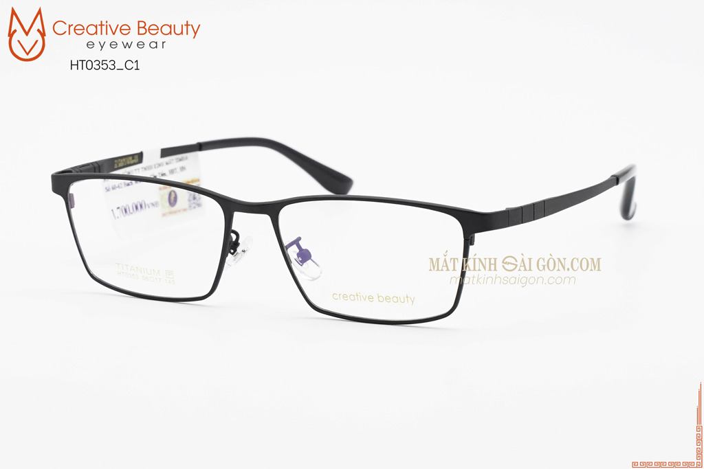 GỌNG KÍNH CREATIVE BEAUTY HT0353 C1 - Hình 6
