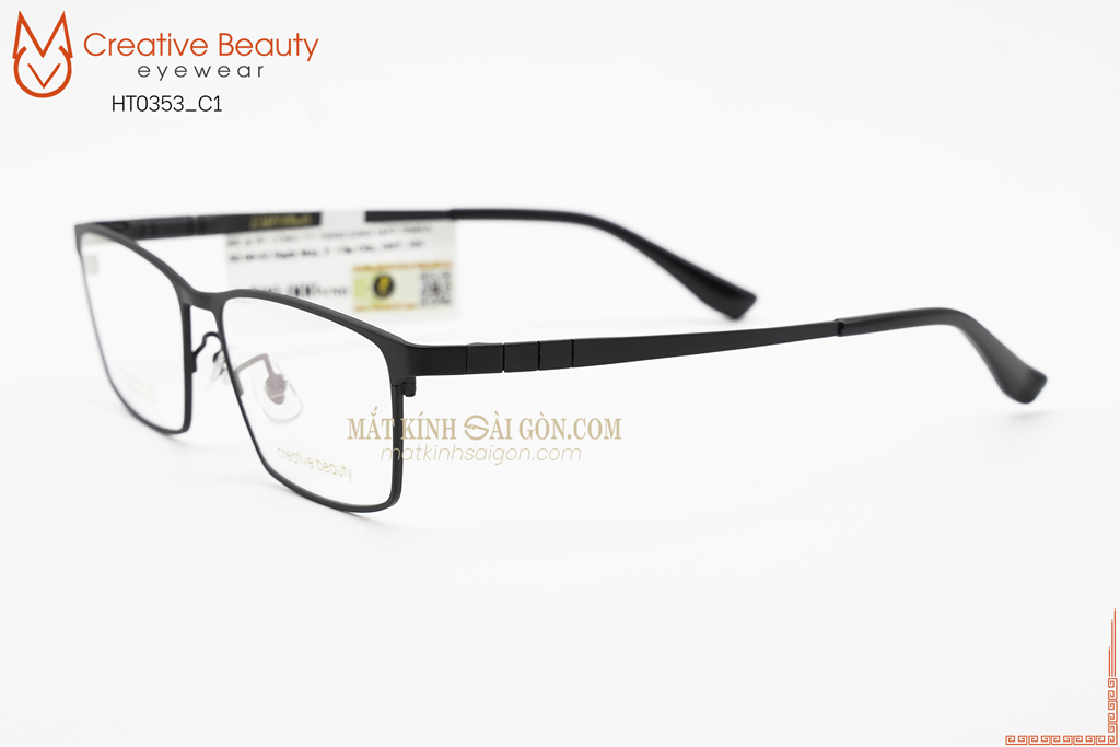 GỌNG KÍNH CREATIVE BEAUTY HT0353 C1 - Hình 7