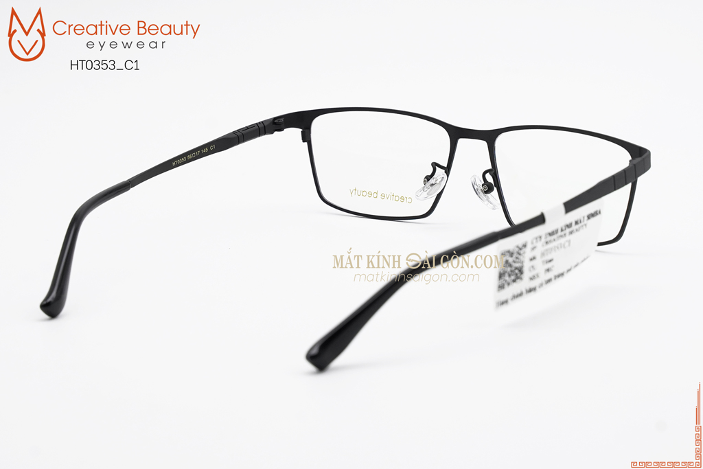 GỌNG KÍNH CREATIVE BEAUTY HT0353 C1 - Hình 4
