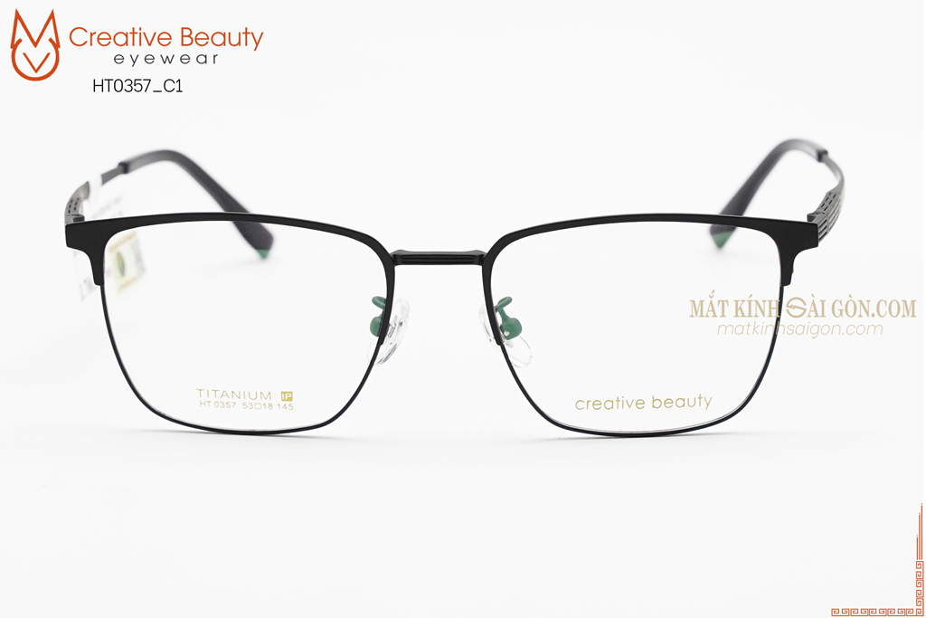 GỌNG KÍNH CREATIVE BEAUTY HT0357 C1 - Hover